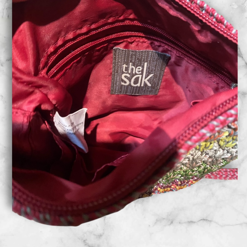 The Sak Like New Crossbody Knitted Look Bag - image 4